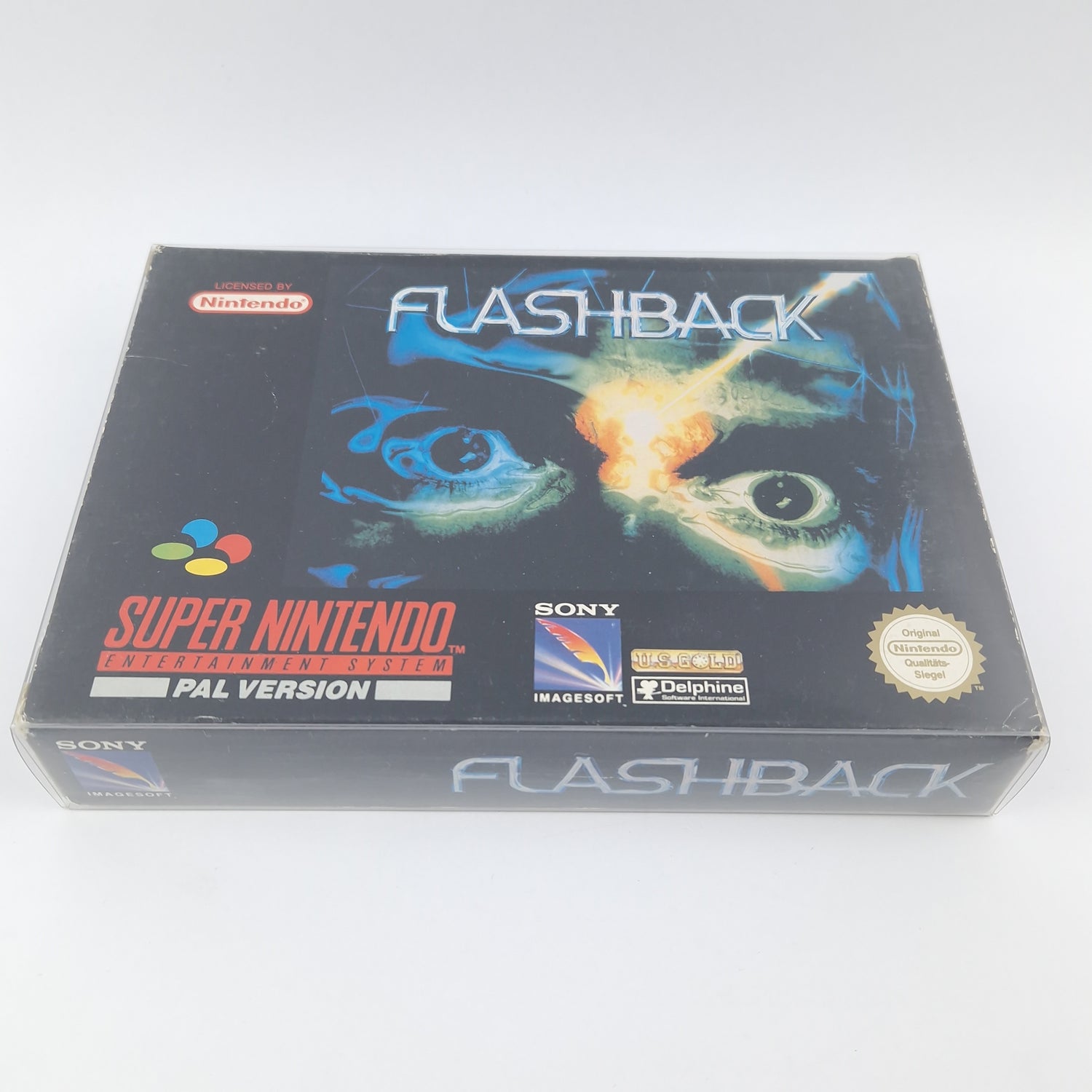 Super Nintendo Spiel : Flashback - Modul Anleitung OVP cib / SNES PAL NOE