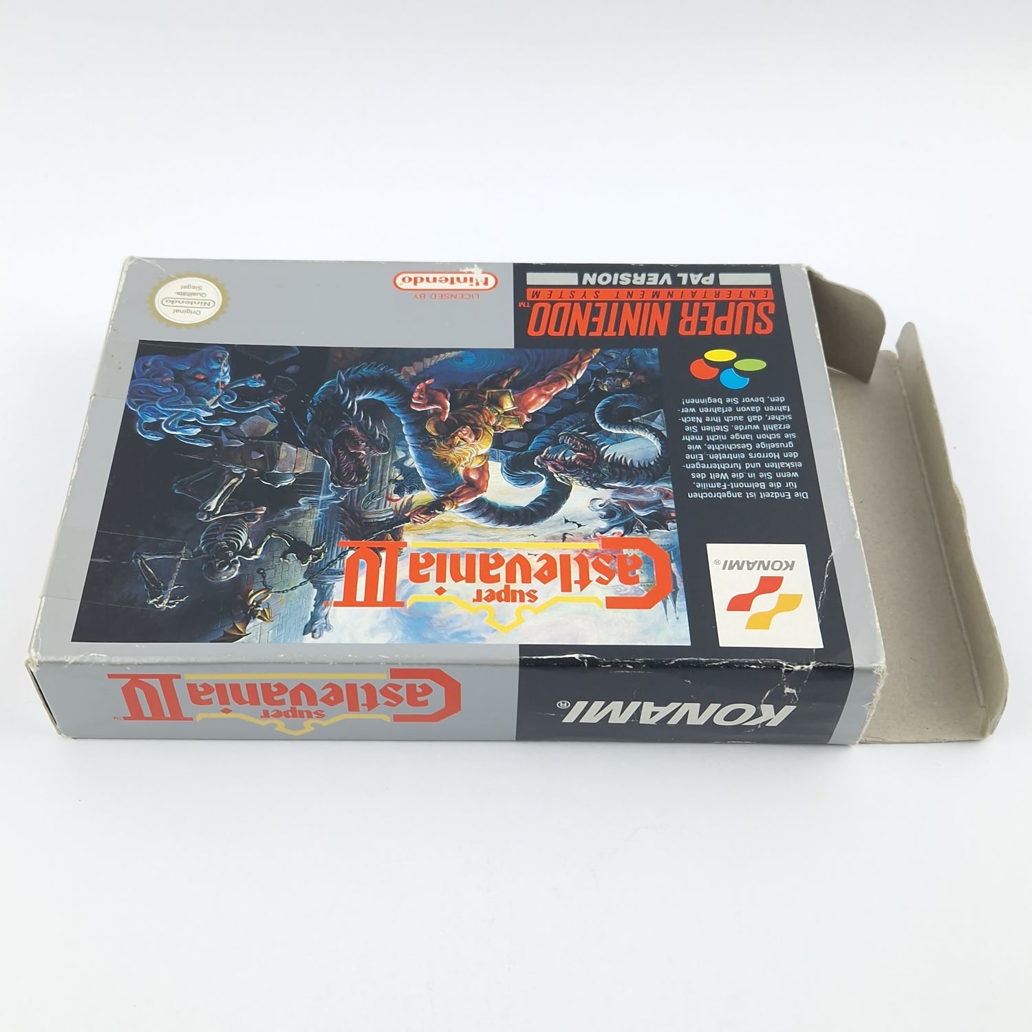 Super Nintendo Spiel : Super Castlevania IV 4 - Modul Anleitung OVP / SNES NOE