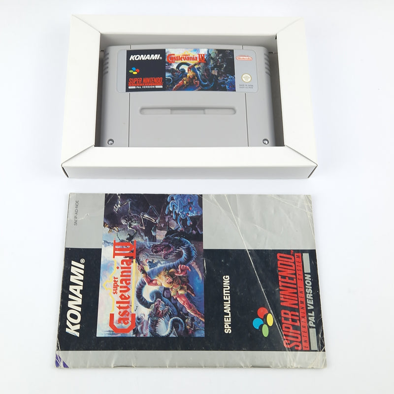 Super Nintendo Spiel : Super Castlevania IV 4 - Modul Anleitung OVP / SNES NOE