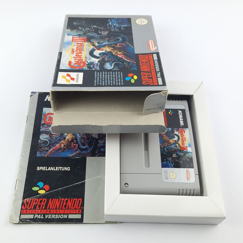 Super Nintendo Spiel : Super Castlevania IV 4 - Modul Anleitung OVP / SNES NOE