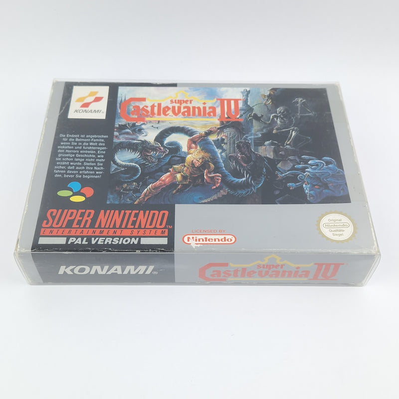 Super Nintendo Spiel : Super Castlevania IV 4 - Modul Anleitung OVP / SNES NOE