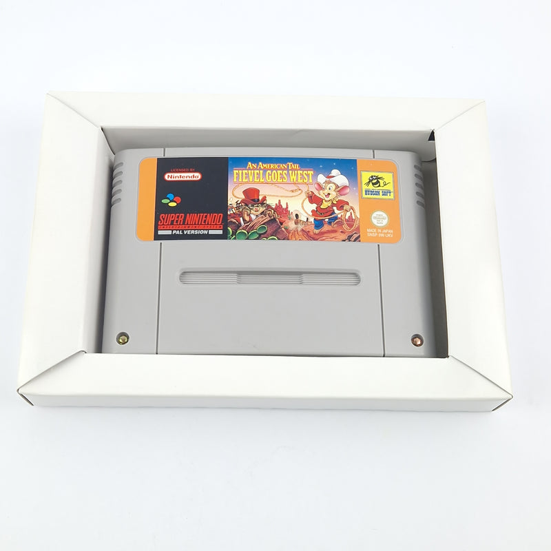 Super Nintendo Spiel : An American Tail Fievel Goes West - Modul Anleitung OVP