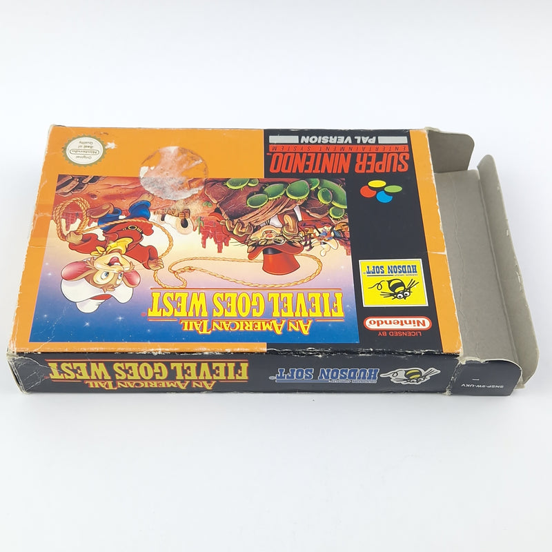 Super Nintendo Spiel : An American Tail Fievel Goes West - Modul Anleitung OVP