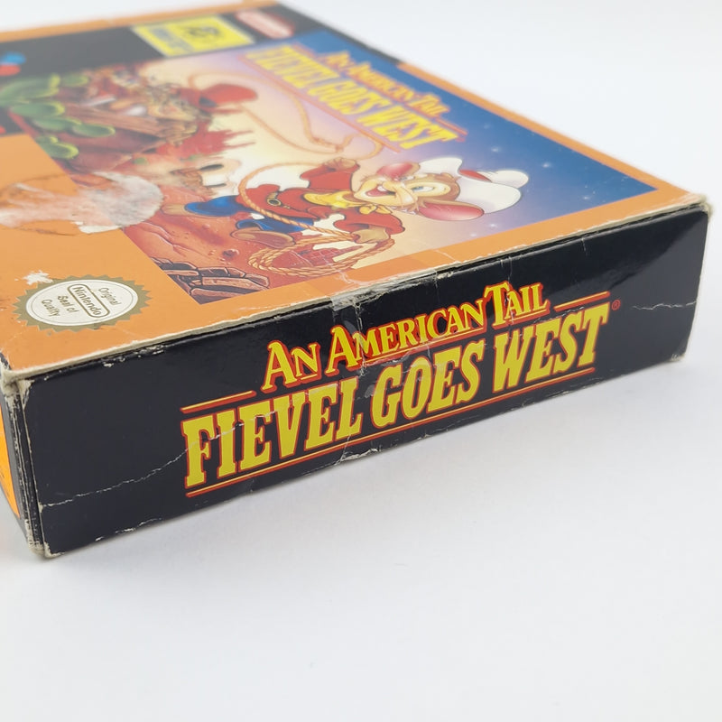 Super Nintendo Spiel : An American Tail Fievel Goes West - Modul Anleitung OVP