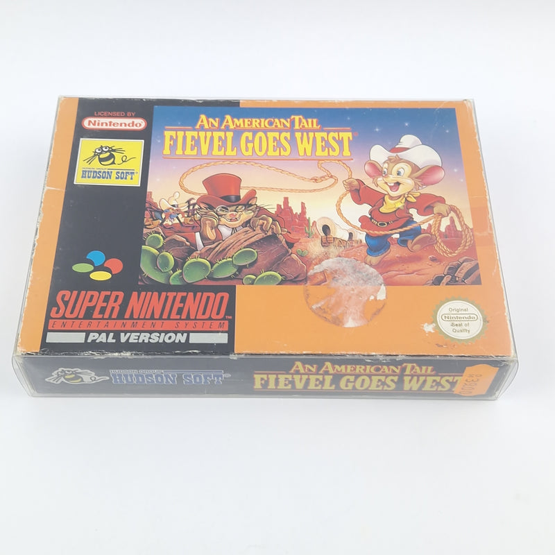 Super Nintendo Spiel : An American Tail Fievel Goes West - Modul Anleitung OVP