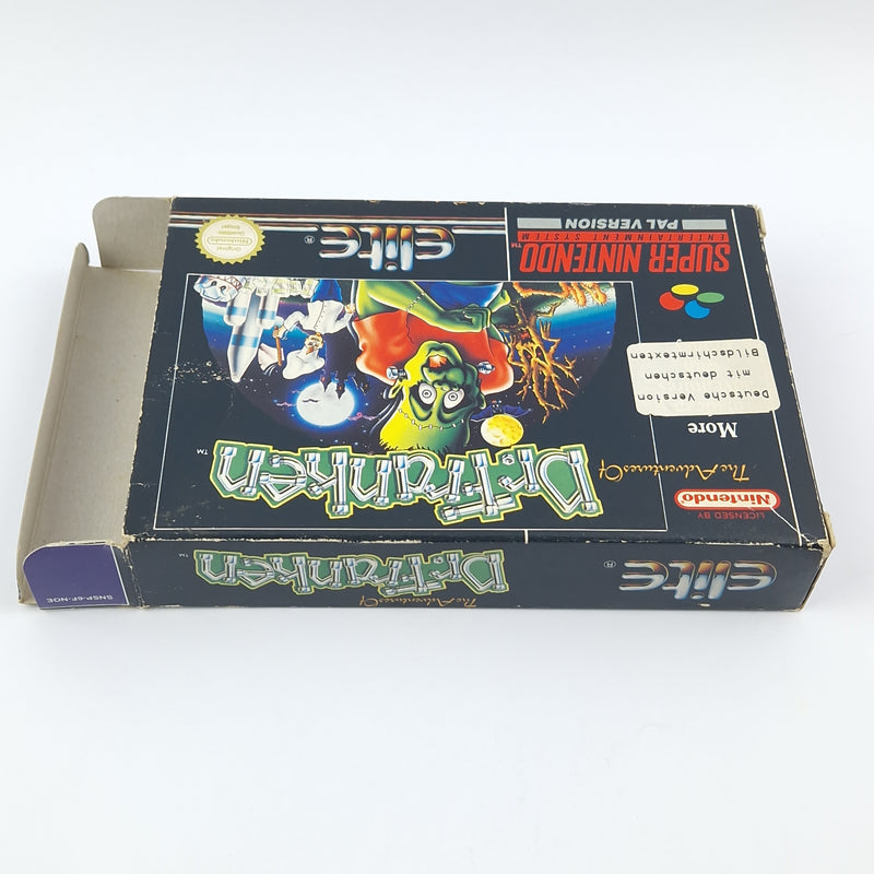 Super Nintendo Spiel : Dr. Franken - Modul Anleitung OVP cib / SNES PAL NOE