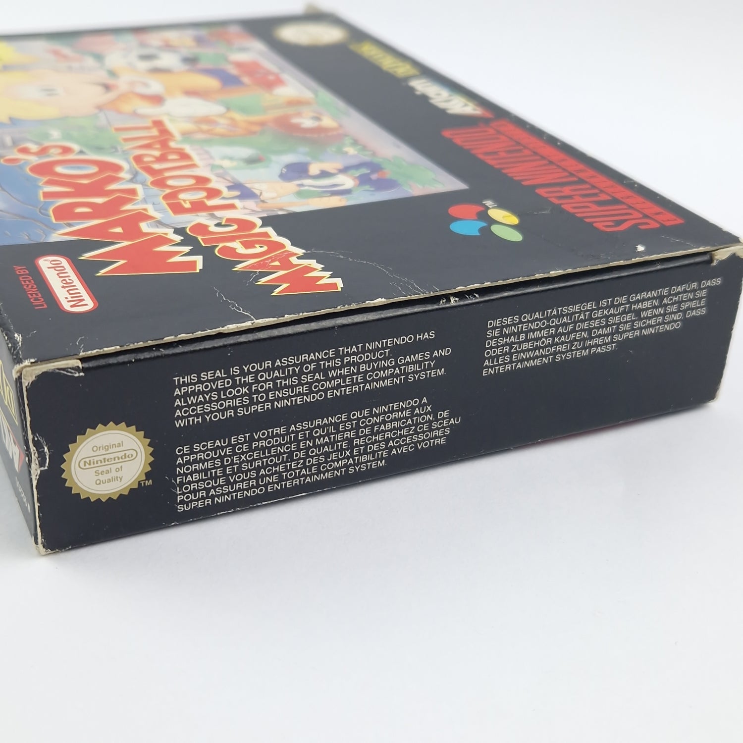 Super Nintendo Spiel : Marko´s Magic Football - Modul Anleitung OVP cib / SNES