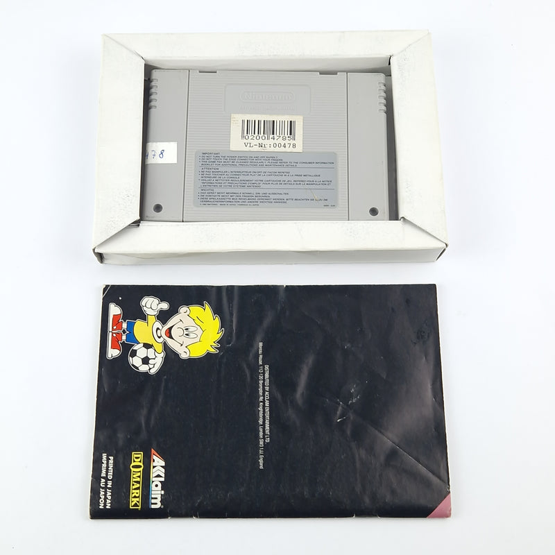 Super Nintendo Spiel : Marko´s Magic Football - Modul Anleitung OVP cib / SNES