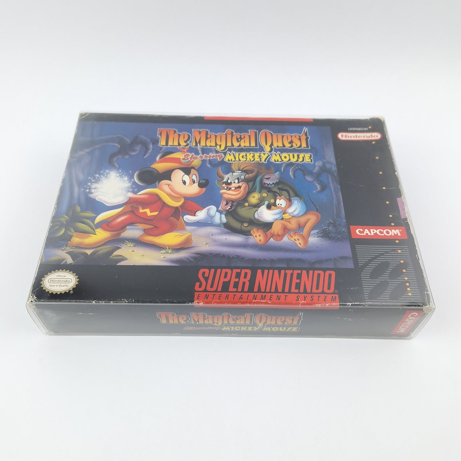 Super Nintendo game: The Magical Quest starring Mickey Mouse - SNES OVP NTSC-U