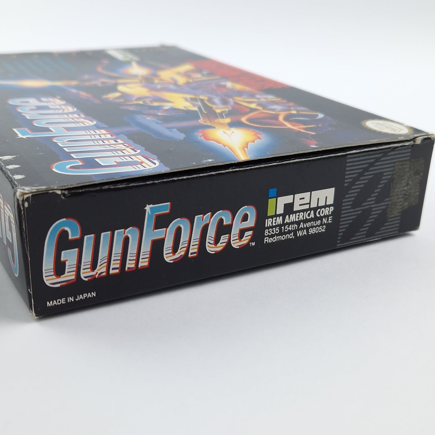 Super Nintendo Spiel : Gun Force - Modul Anleitung OVP cib / SNES NTSC-U/C USA