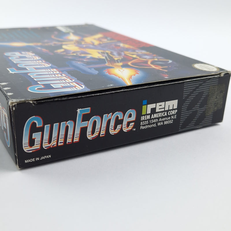 Super Nintendo Spiel : Gun Force - Modul Anleitung OVP cib / SNES NTSC-U/C USA