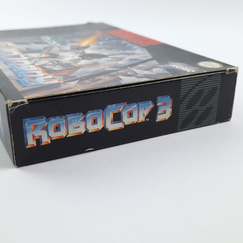 Super Nintendo Game: Robocop 3 - Module Instructions OVP cib / SNES NTSC-U/C USA