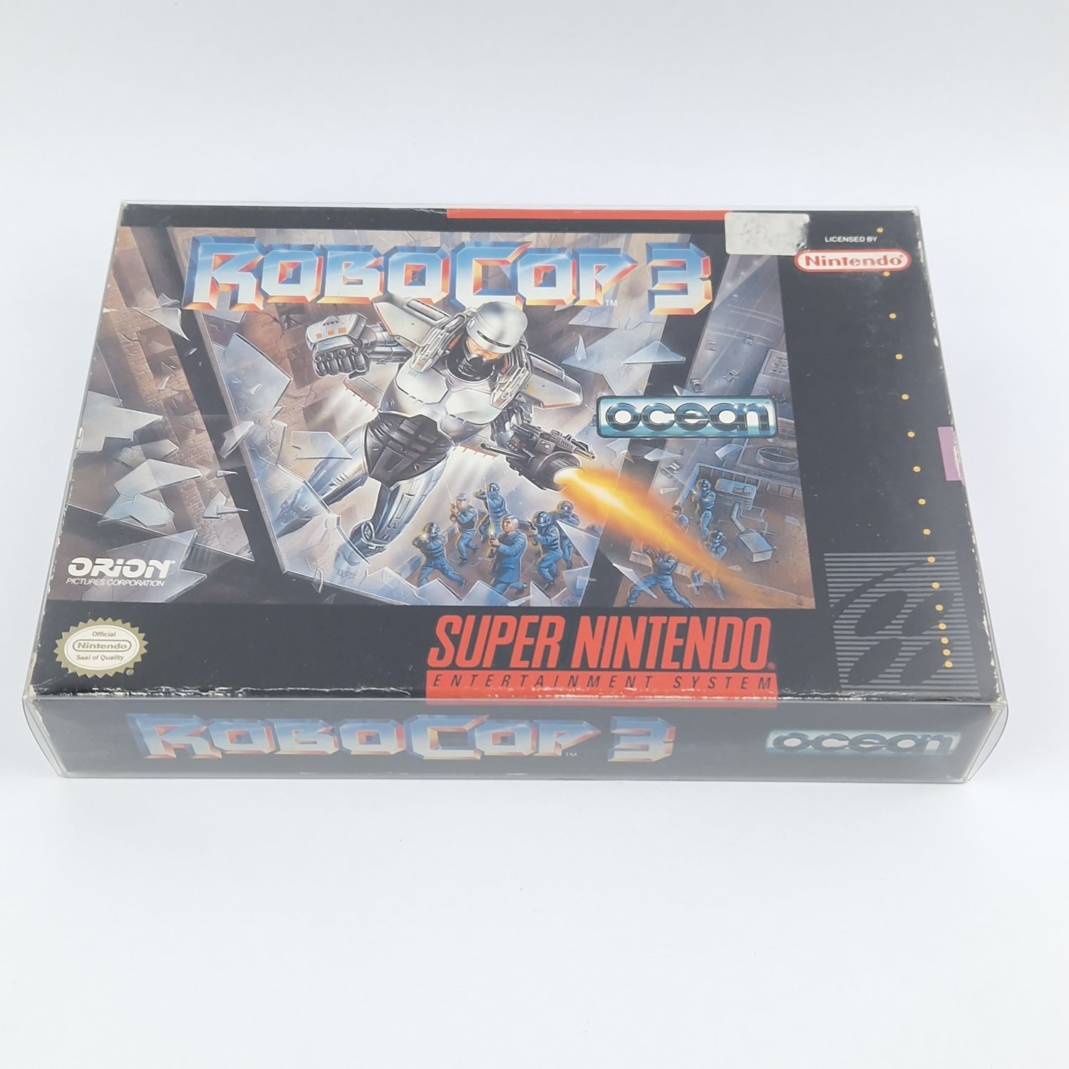 Super Nintendo Game: Robocop 3 - Module Instructions OVP cib / SNES NTSC-U/C USA