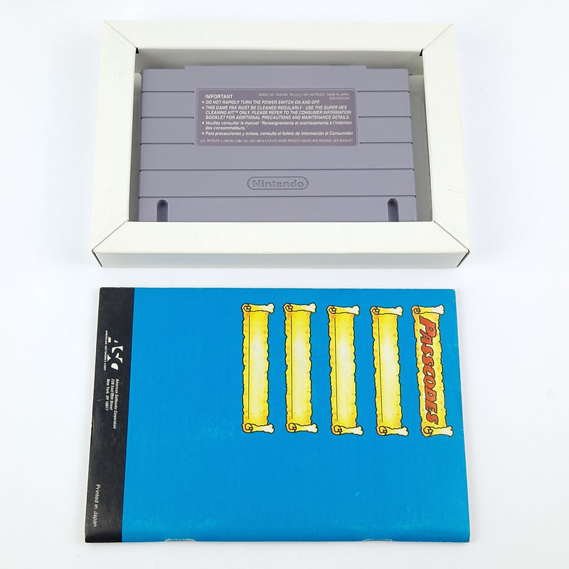 Super Nintendo Game: Sküljagger - Module Instructions OVP cib / SNES NTSC USA