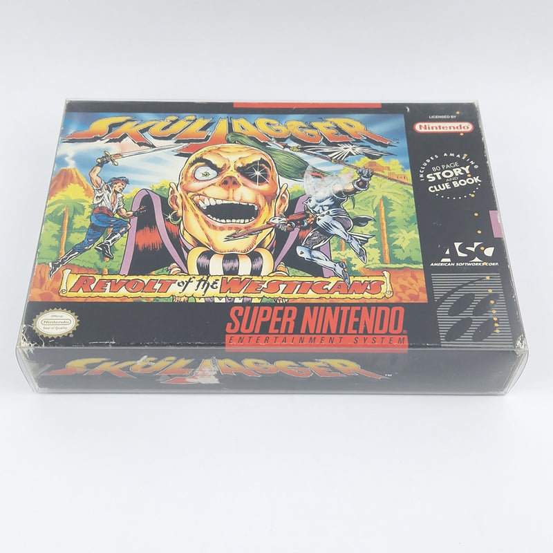 Super Nintendo Game: Sküljagger - Module Instructions OVP cib / SNES NTSC USA