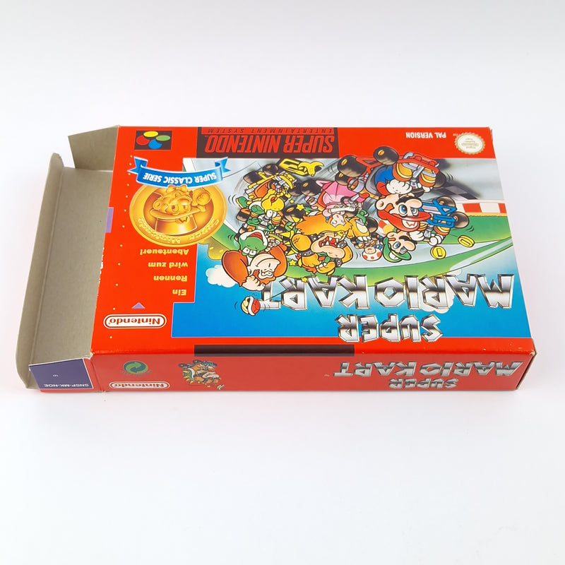 Super Nintendo Game: Super Mario Kart - Module Instructions OVP cib / SNES PAL NOE