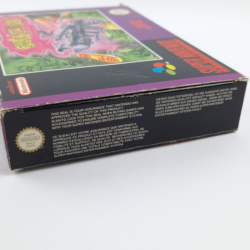 Super Nintendo Spiel : Ghoul Patrol - Modul Anleitung OVP cib / SNES PAL EUR