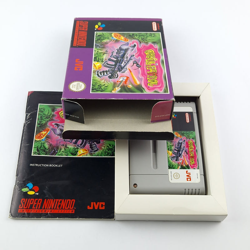 Super Nintendo Spiel : Ghoul Patrol - Modul Anleitung OVP cib / SNES PAL EUR