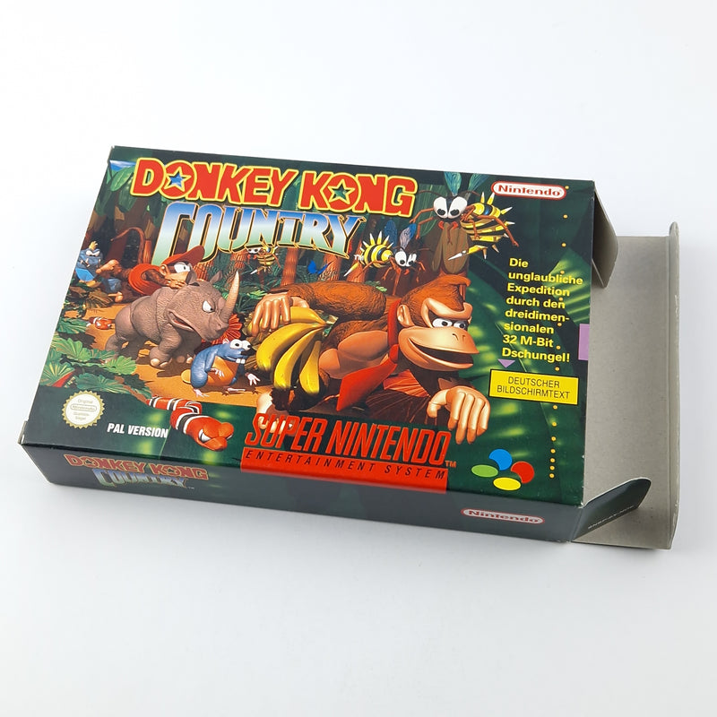Super Nintendo Spiel : Donkey Kong Country 1 - Modul Anleitung OVP cib SNES NOE