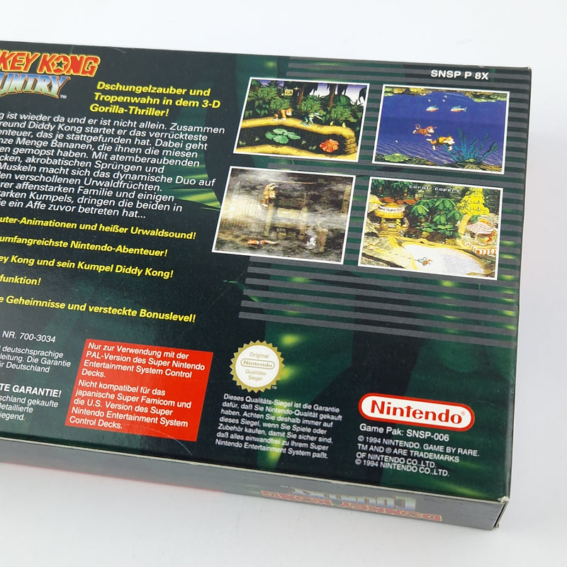 Super Nintendo Spiel : Donkey Kong Country 1 - Modul Anleitung OVP cib SNES NOE