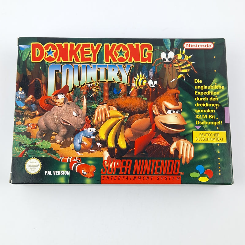 Super Nintendo Spiel : Donkey Kong Country 1 - Modul Anleitung OVP cib SNES NOE