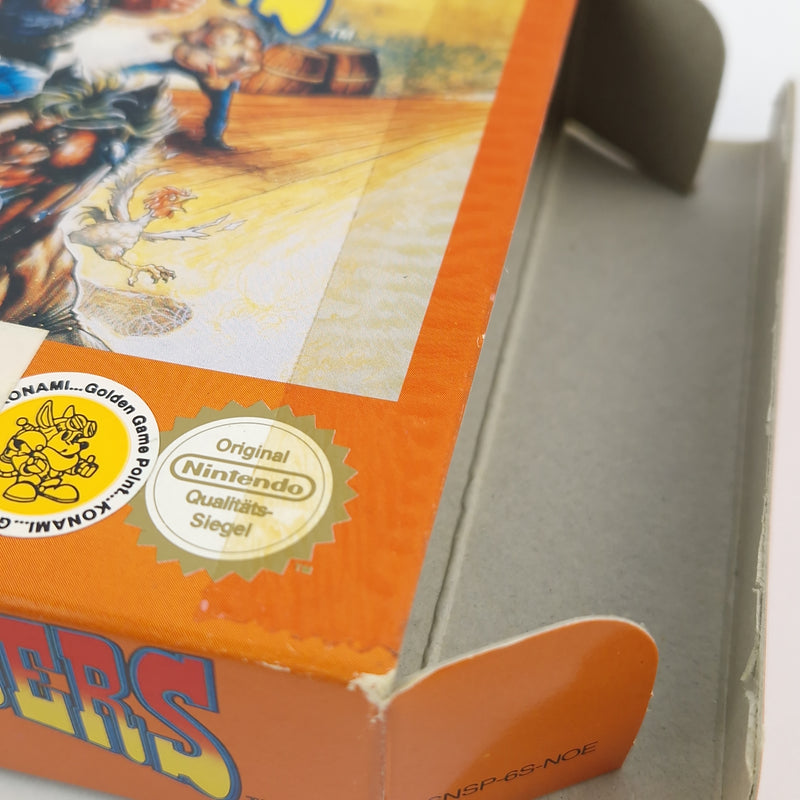 Super Nintendo Spiel : Sunsetriders - Modul Anleitung OVP cib / SNES PAL NOE