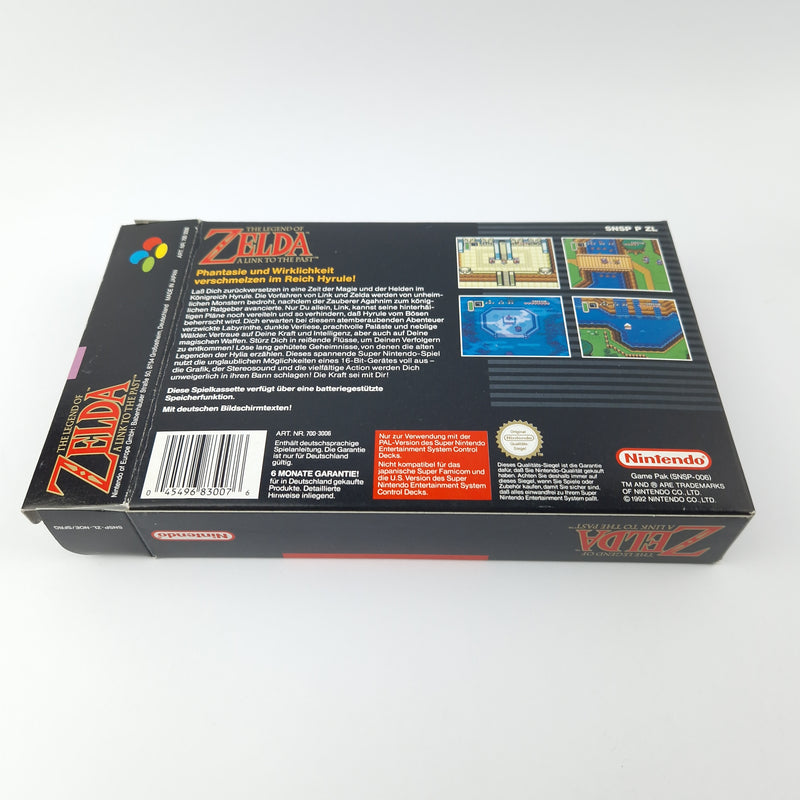 Super Nintendo Game: Zelda a link to the Past - Module Instructions Card OVP SNES