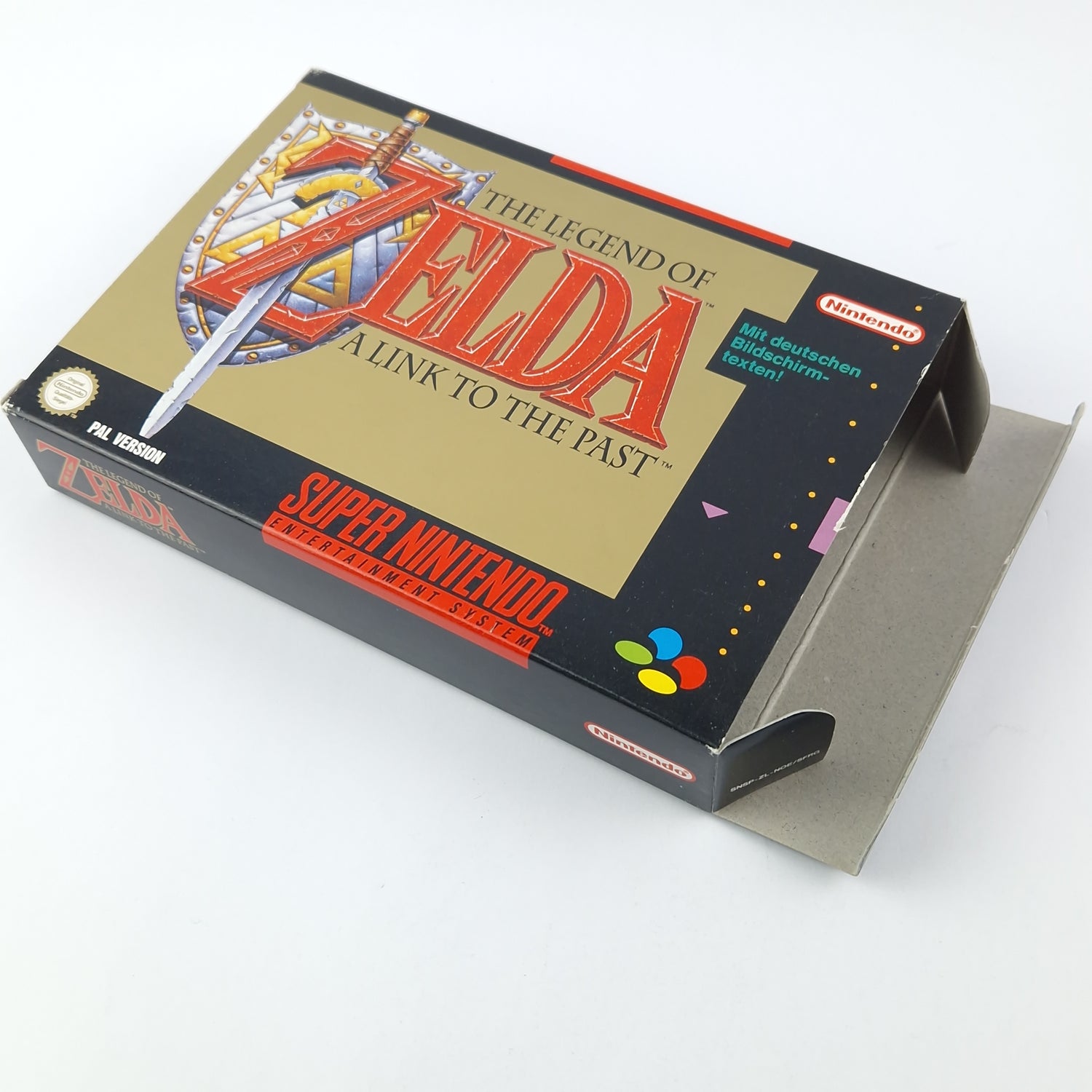 Super Nintendo Game: Zelda a link to the Past - Module Instructions Card OVP SNES