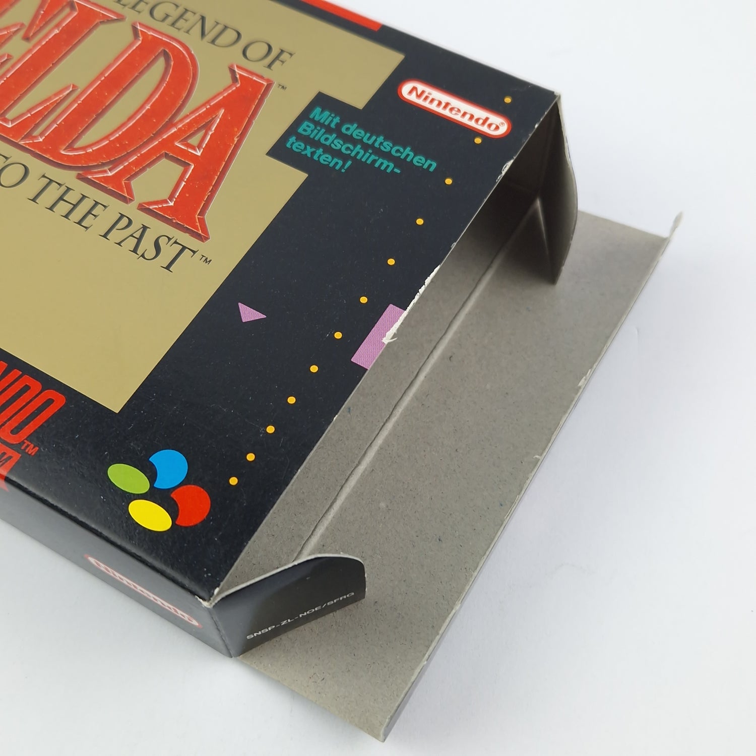 Super Nintendo Game: Zelda a link to the Past - Module Instructions Card OVP SNES