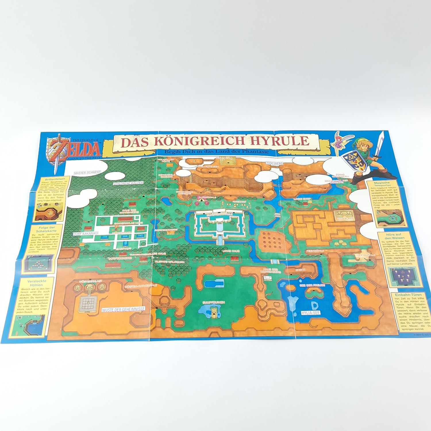 Super Nintendo Spiel : Zelda a link to the Past - Modul Anleitung Karte OVP SNES