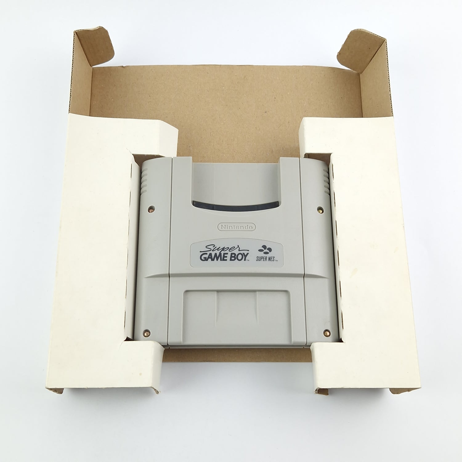 Super Nintendo Accessories: Super Game Boy Adapter - Module Game Advisor OVP SNES