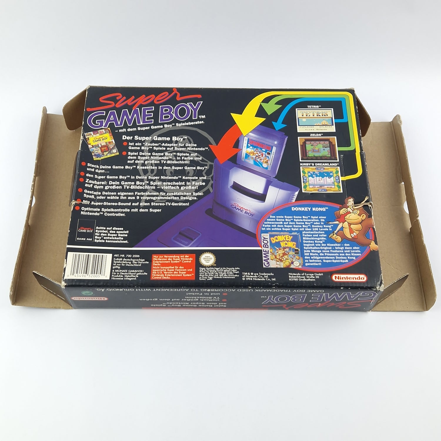 Super Nintendo Zubehör : Super Game Boy Adapter - Modul Spieleberater OVP SNES