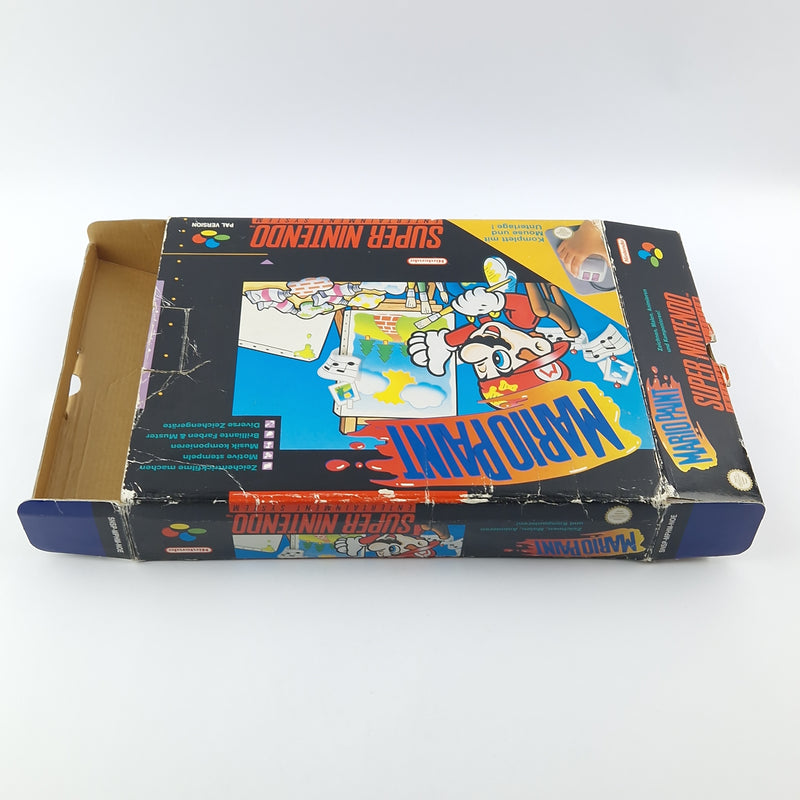 Super Nintendo Spiel : Mario Paint - Modul Anleitung Mousepad Maus OVP SNES NOE