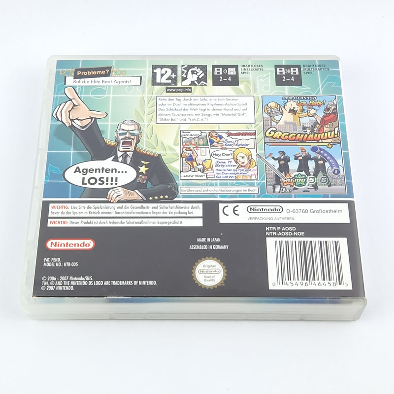 Nintendo DS game: Elite Beat Agents - Module instructions OVP cib / 3ds compatible