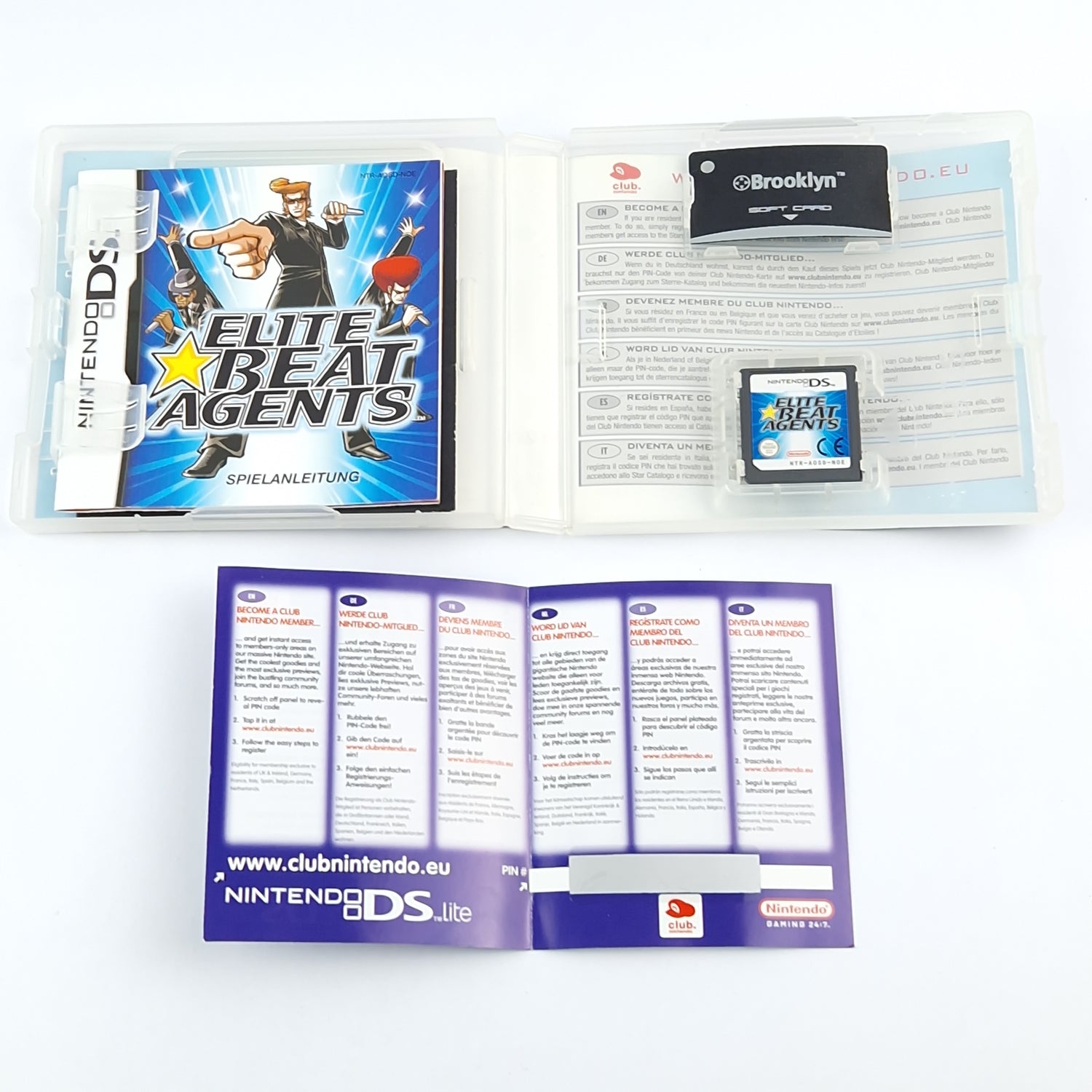 Nintendo DS Spiel : Elite Beat Agents - Modul Anleitung OVP cib / 3ds kompatibel