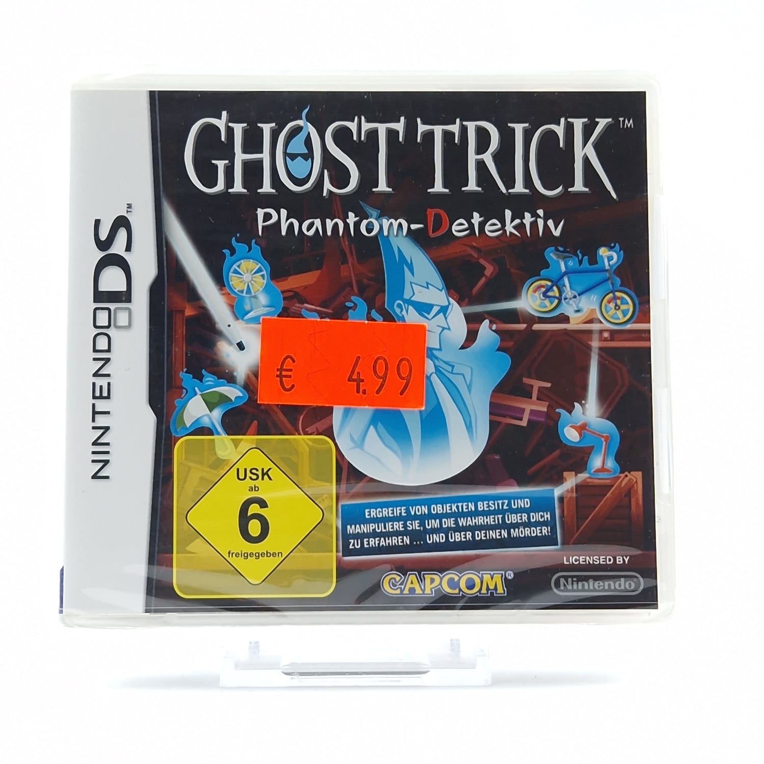 Nintendo DS Spiel : Ghost Trick - Modul Anleitung OVP / 3DS 2ds Resealed NEU