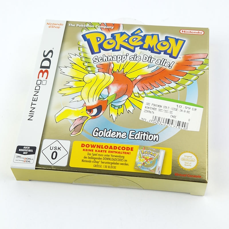 Nintendo 3DS Spiel : Pokemon Silberne Edition Downloadcode - NEU NEW OVP
