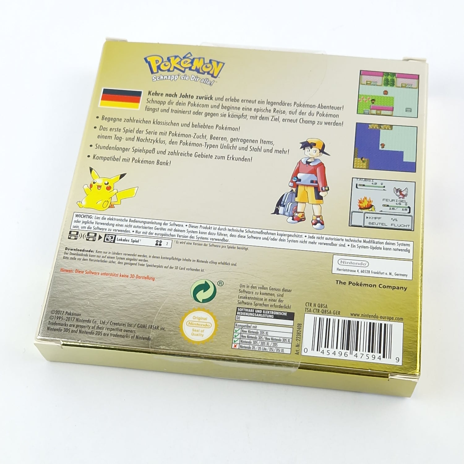 Nintendo 3DS Spiel : Pokemon Silberne Edition Downloadcode - NEU NEW OVP