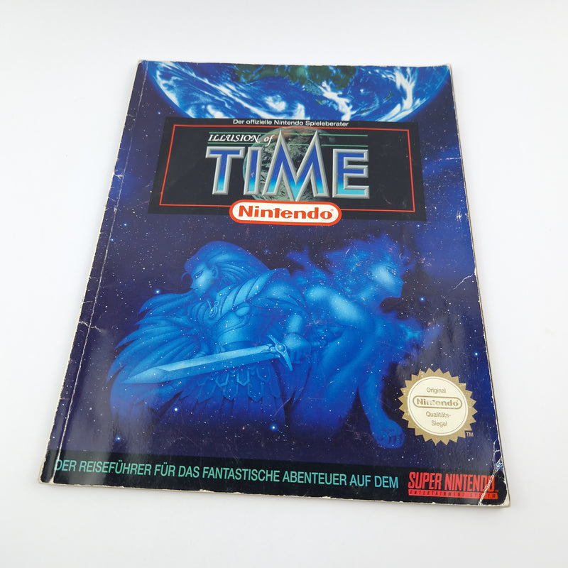 Super Nintendo game: iLLusion of Time - Module game advisor OVP / SNES PAL NOE