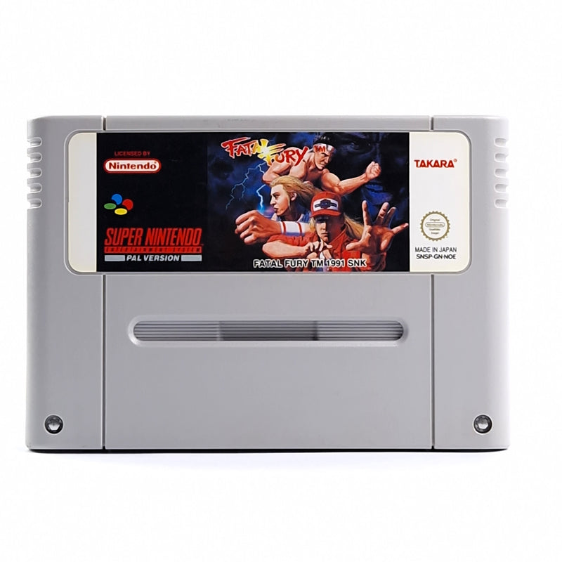 Super Nintendo Spiel : Fatal Fury - SNES Modul / Cartridge / ohne OVP PAL NOE