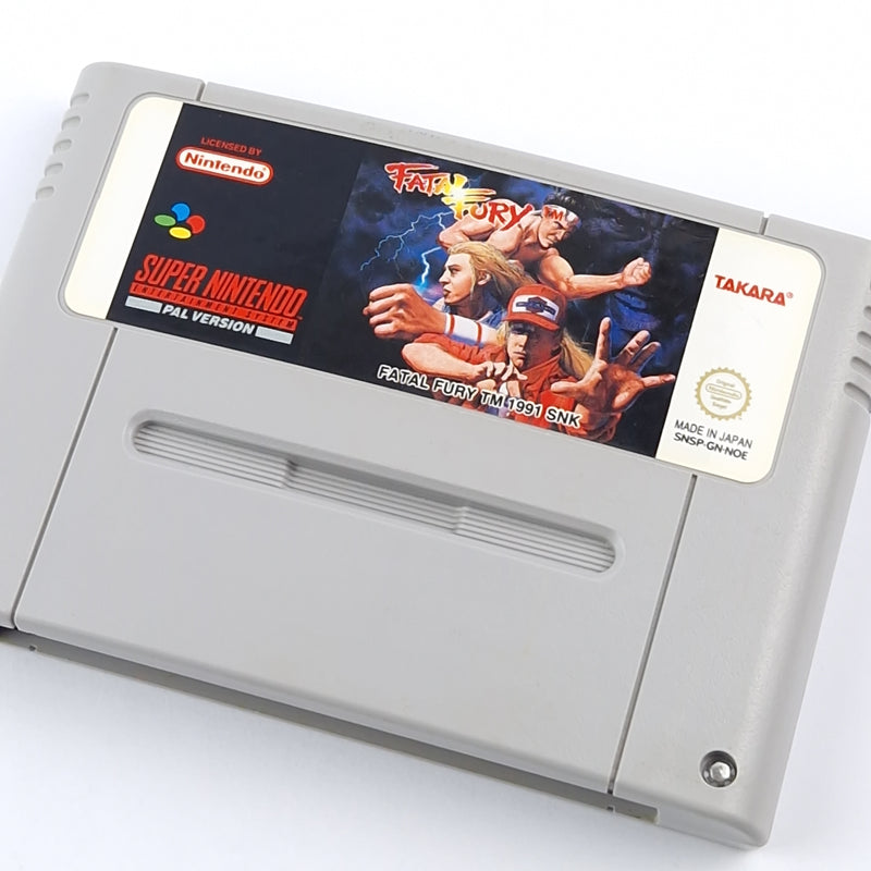 Super Nintendo Spiel : Fatal Fury - SNES Modul / Cartridge / ohne OVP PAL NOE