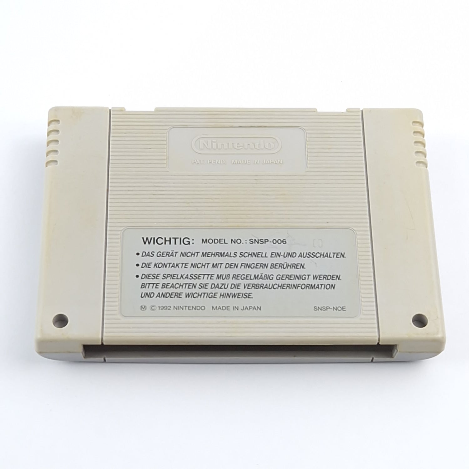 Super Nintendo Spiel : Turtles IV Turtles in Time - SNES Modul Cartridge NOE