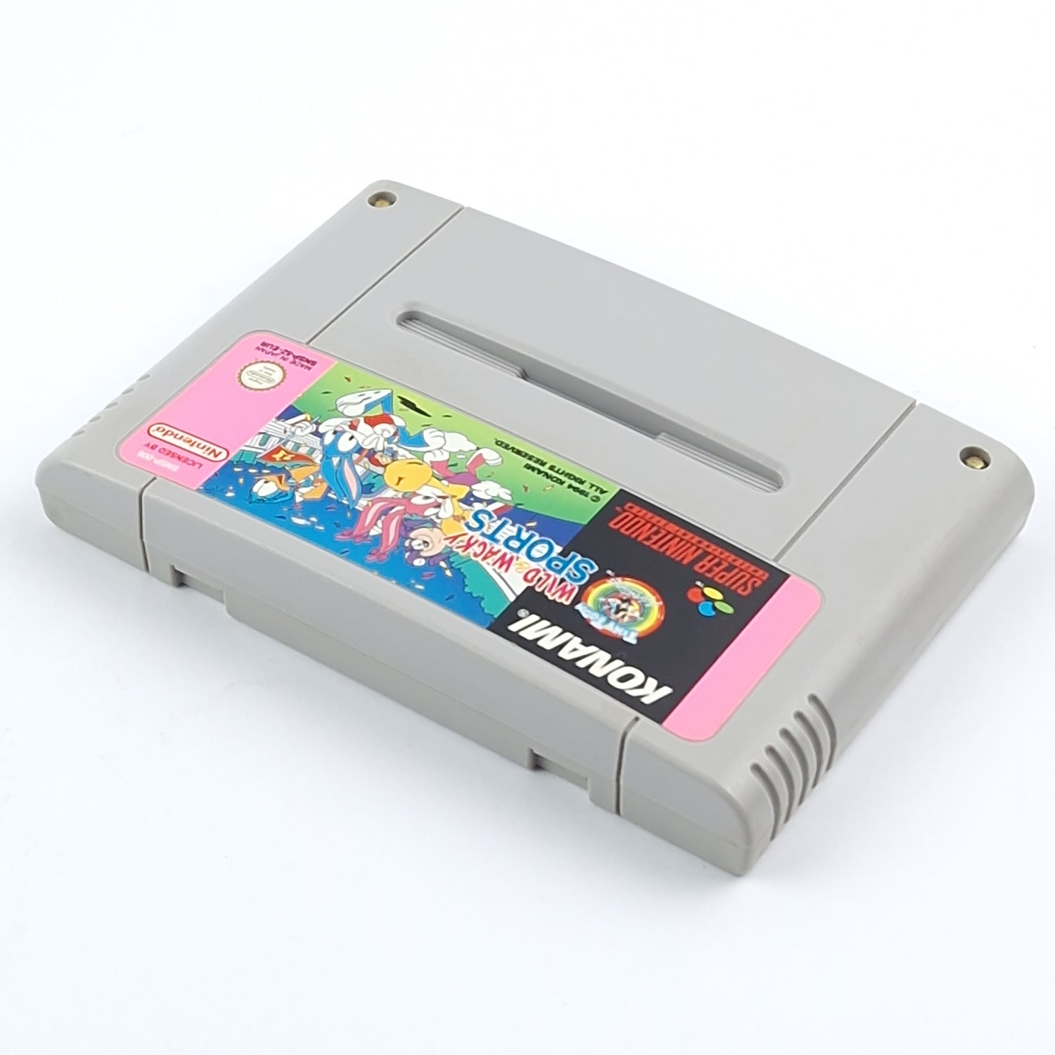 Super Nintendo Spiel : Wild Wacky Sports Tiny Toon - SNES Modul Cartridge EUR