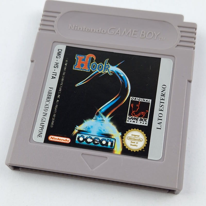 Nintendo Game Boy Classic Game: Hook + Instructions - Module / Italian Vers.