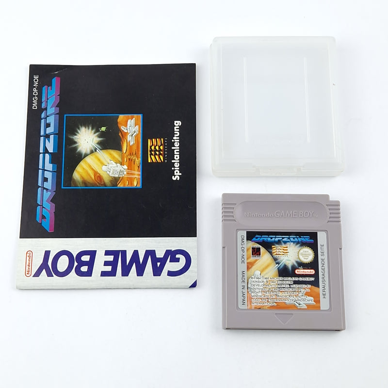 Nintendo Game Boy Classic Spiel : Dropzone + Anleitung - Modul Cartridge NOE