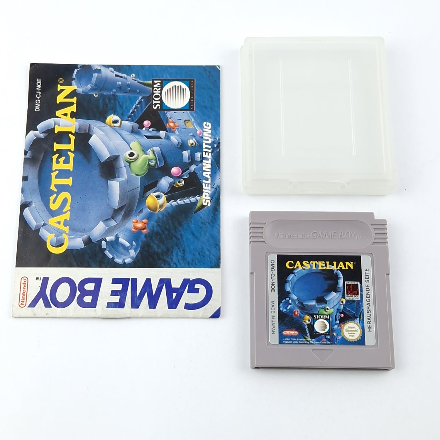 Nintendo Game Boy Classic Spiel : Castelian + Anleitung - Modul Cartridge NOE