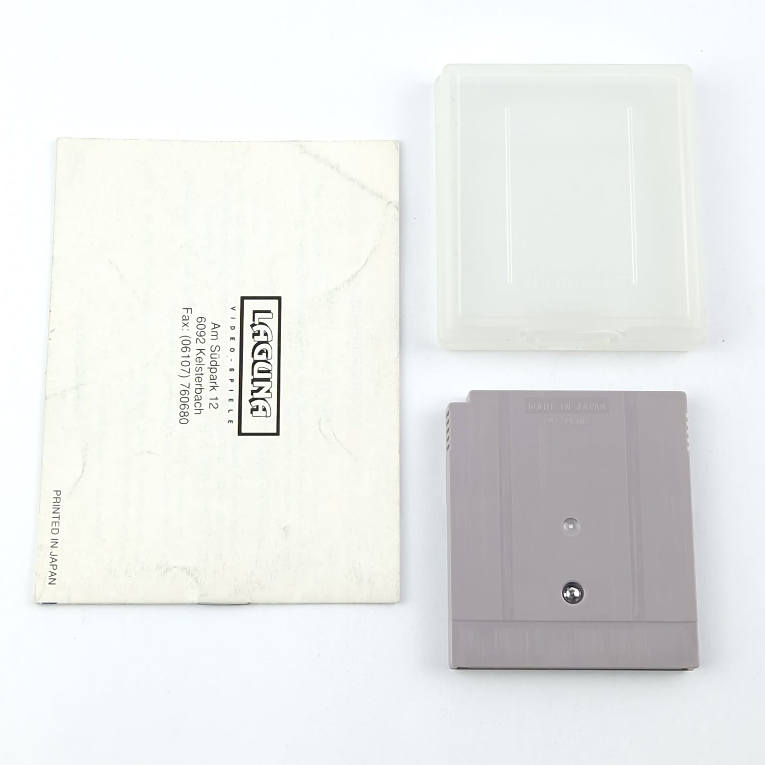 Nintendo Game Boy Classic Game: Castelian + Instructions - Module Cartridge NOE