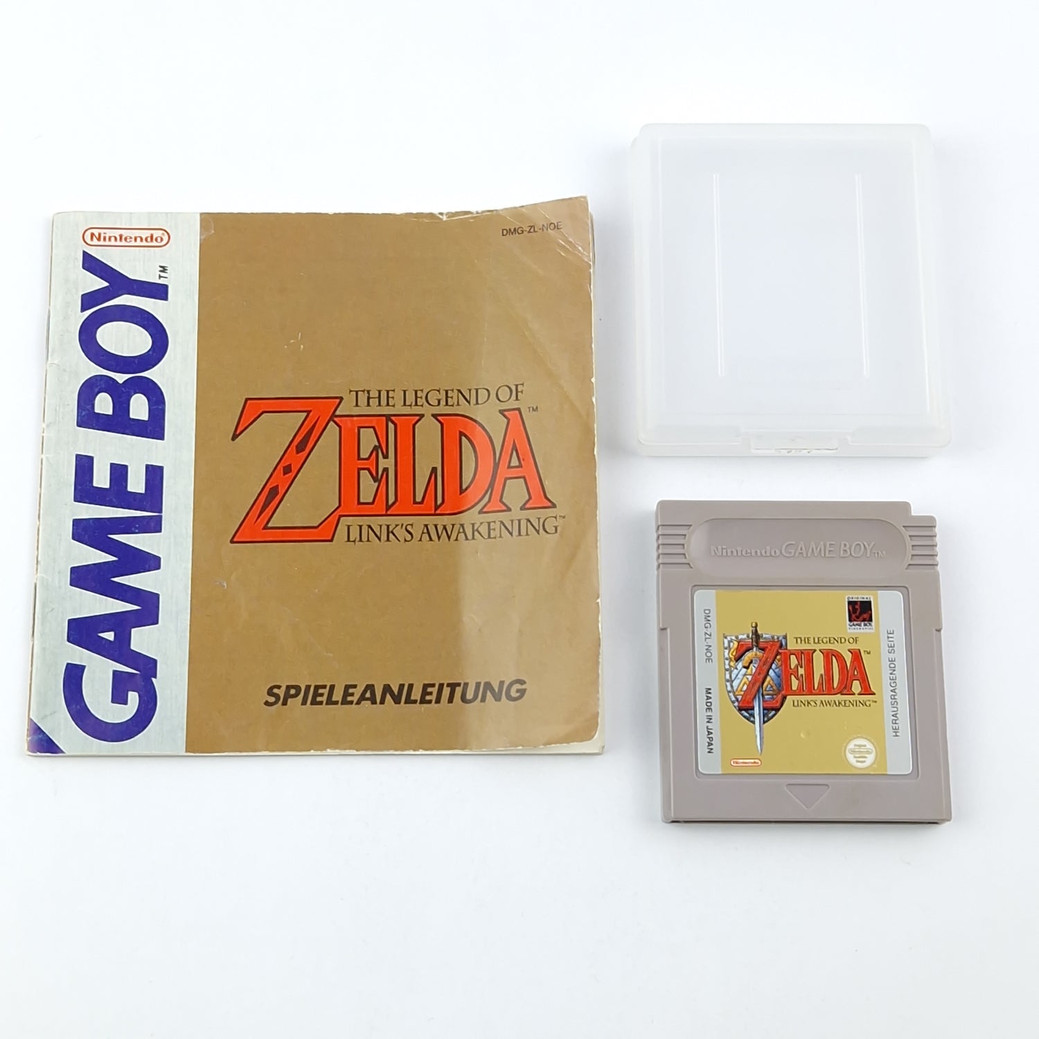 Nintendo Game Boy Classic Spiel : Zelda Links Awakening + Anleitung - Modul NOE