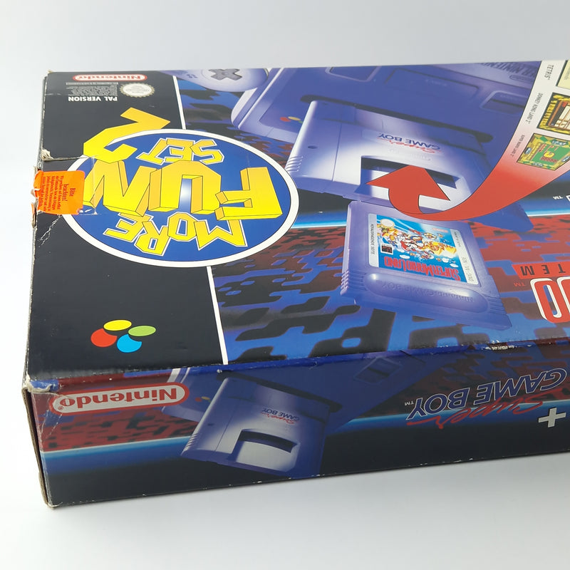 Super Nintendo Console: SNES More FUN Set 2 - OVP Console / incomplete