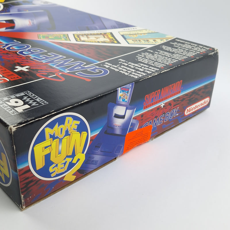 Super Nintendo Console: SNES More FUN Set 2 - OVP Console / incomplete